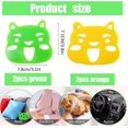 thumbnail image 2 of Clothes Hair Remover for Washing Machine, 4PCS Anti Hair Washing Machine, Reusable Pet Hair Cleaning Tool, for Cleaning Pet Hair, 2 of 5