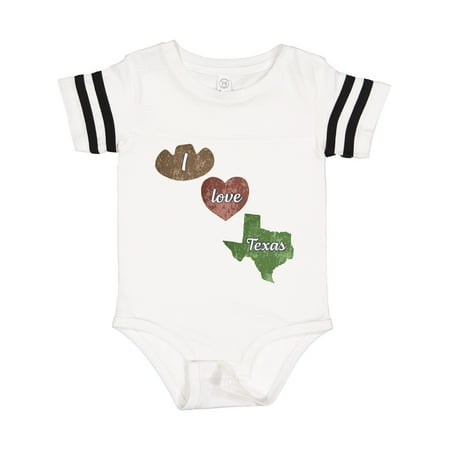 

Inktastic I Love Texas Gift Baby Boy or Baby Girl Bodysuit