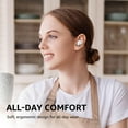 thumbnail image 4 of TOZO A1 Mini Earbuds Wireless Bluetooth Headphones, 32H, AI Noise Cancelling Mic, Stereo Bass, Clear Calls, Lightweight IPX5 Waterproof, App 32EQ, White, 4 of 10