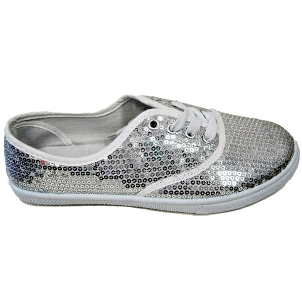 67 Sports Gold glitter gym shoes for All Gendre