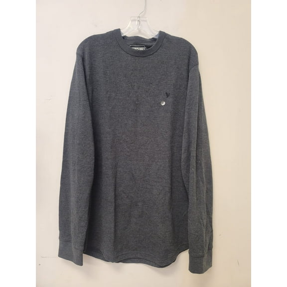 American Eagle Men's Soft Thermal Charcoal Shirt, L