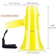 thumbnail image 2 of 20W Wireless Megaphone with Siren, 240s Recording & Strap for IndoorOutdoor Use, 2 of 8