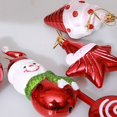thumbnail image 4 of 3Pcs Christmas Tree Electroplating Painted Candy Lollipop Pendant Kid Gift Xmas Decor, 4 of 9