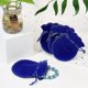 thumbnail image 5 of 50 bolsas de regalo de terciopelo, bolsas azules de 9 x 7 cm para dulces, bolsas para joyas, regalos para fiestas de bodas y Navidad, 5 of 5