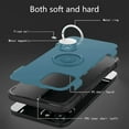 thumbnail image 3 of Mignvoa For iPhone 12 Mini 5.4 inch Case with Ring Holder Dual Layer Shockproof Protective Case Cover Built in Ring Stand 360 Degree Rotating for Apple iPhone 12 Mini 5.4 inch 2020(Navy Blue), 3 of 7
