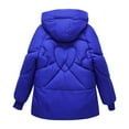 thumbnail image 6 of iOPQO Puffer Jacket Winter Parka for Women Warm Winter Coats for Women Zip Jacket Women Womens Puffer Jacket with Hood Womens Full Zip Jacket Womens Winter Clothes Blue XL, 6 of 6