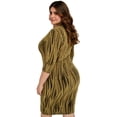 thumbnail image 3 of Vestido sexy de noche Roman Fashion/Tallas Extras 1603 (Oro) dorado 36 Roman Fashion V-EXO-1603-ORO, 3 of 6