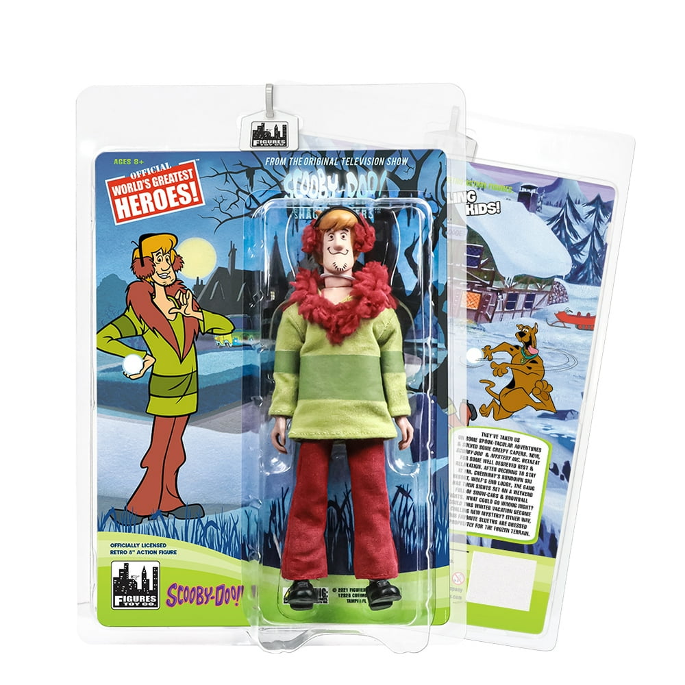 Scooby Doo Retro 8 Inch Action Figures Series Shaggy [Winter Variant