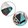 thumbnail image 5 of Leopard Canvas Beach Blanket Picnic Mat, Large Size Foldable Beach Mat with Carry Bag, Stylish Design for Beach Trip Essentials, Soft and Durable Fabric Blanket, 5 of 6