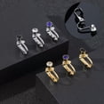 thumbnail image 6 of K-KED Cartilage Earring Clip Fake Belly Button Ring Body Navel Delicate Jewelry For Women -5, 6 of 9