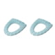 thumbnail image 3 of Ounissouiy Cubierta de asiento de inodoro Closestool Almohadillas en forma de O Acrílico Baño Hogar Tejer Mats Mantener caliente Universal Type6 NO6, 3 of 6