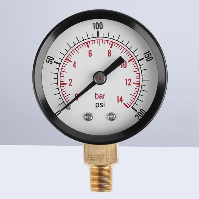 VERDANVERSE Accurate Air Gauge Instrument Multi 1Pack for Air Compressor Water Oil Gas Systems