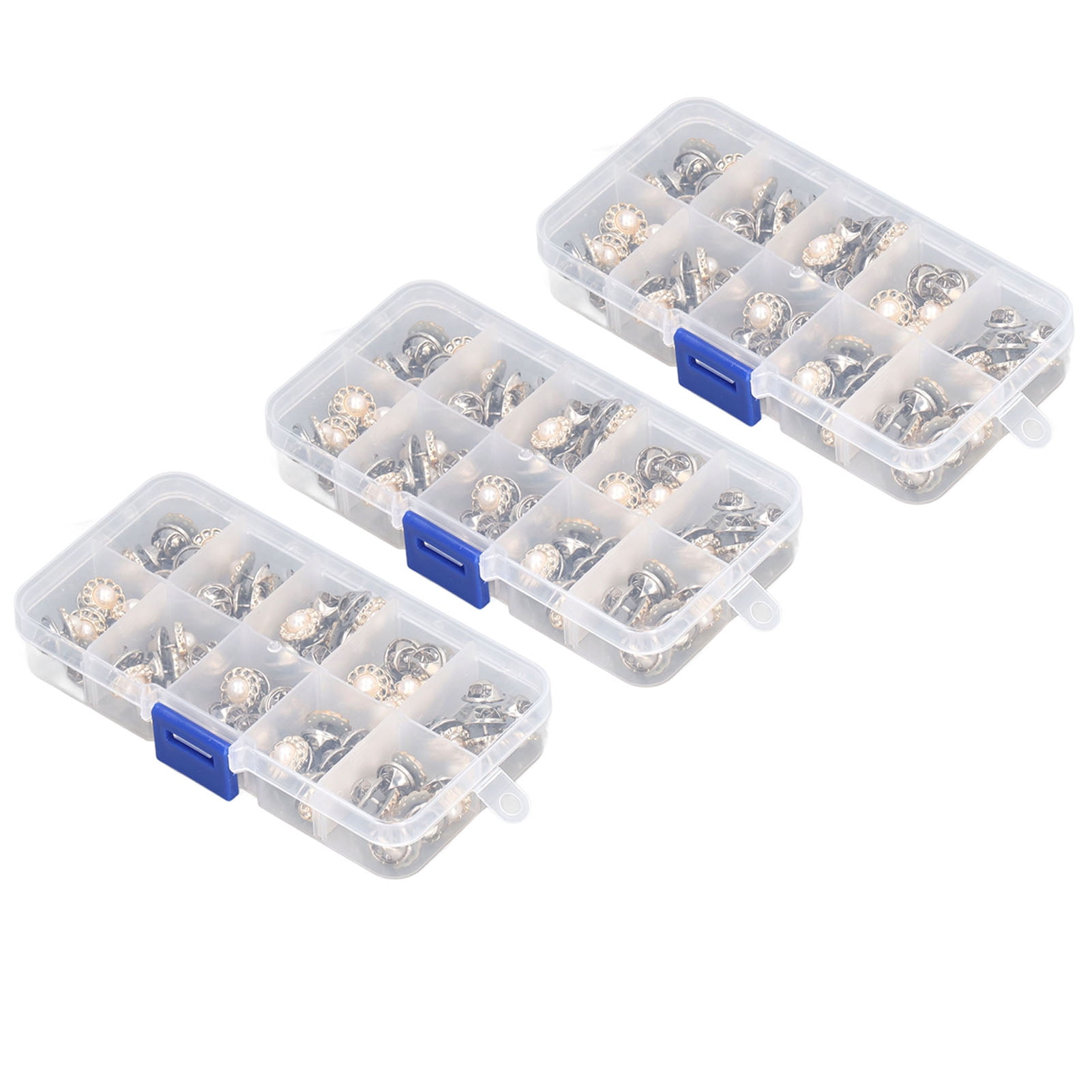 Cover Up Buttons, No Sew Buttons Pearl Style 150Pcs For DIY Pearl Chain