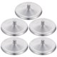 thumbnail image 5 of 5pcs Tapas de la cubierta de la taza a prueba de polvo Tapa de la taza duradera Tapa del sello Cubierta de la taza de vidrio antipolvo, 5 of 8