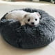 thumbnail image 4 of Cama Para Perros Cama Para Mascotas Cama Para Gatos Sofá Para Perros Sofá Para Gatos Cojín Esponjoso, Suave Y Lavable Para Perros Y Gatos (70 Cm, Gris Claro), 4 of 5