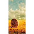 thumbnail image 2 of CafePress - Watercolor Hay Bale Farm - Large Beach Towel, Soft 30"x60" Towel with Unique Design, 2 of 3