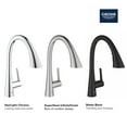 thumbnail image 4 of Grohe 32 298 3 Zedra 1.75 GPM Single Hole Pull Down Kitchen Faucet - Brushed Cool Sunrise, 4 of 7