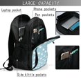 thumbnail image 4 of Easygdp Funny Chicken Mochila para Laptop de Viaje con Puerto USB, Mochila para Laptop con Puerto de Carga USB para Mujeres y Hombres, 4 of 7