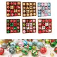 thumbnail image 4 of 42Pcs Mixed Christmas Balls Baubles Xmas Tree Ornament Christmas Home Decoration, 4 of 4