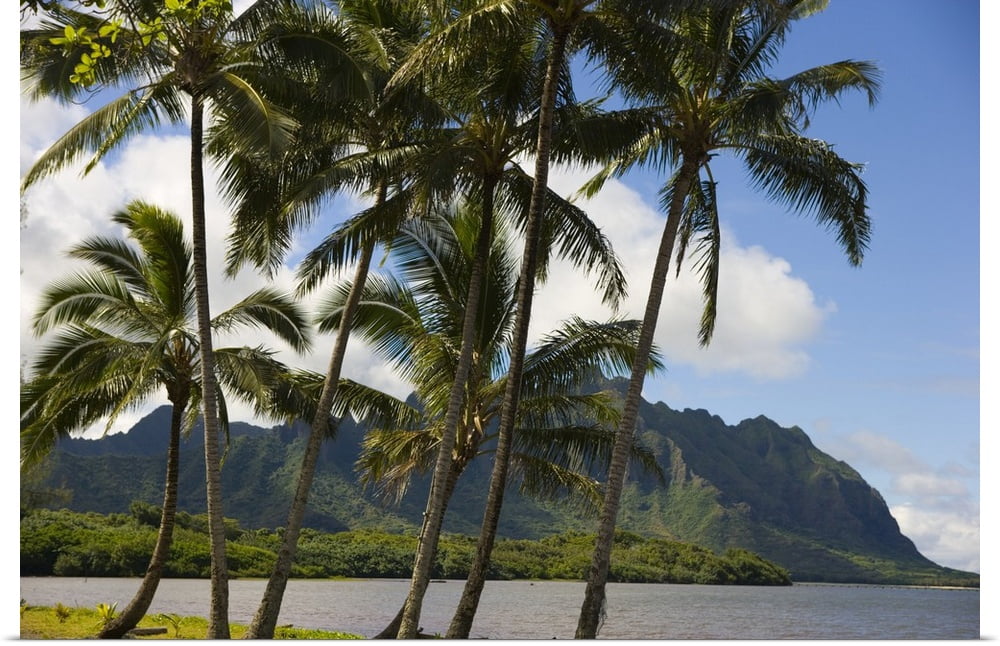 Great BIG Canvas "Hawaii, Oahu, Windward, Waikane Beach Park, Kualoa