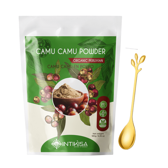 Camu Camu Powder | Organic | Peruvian Amazonic | 6.35 oz | Intikisa