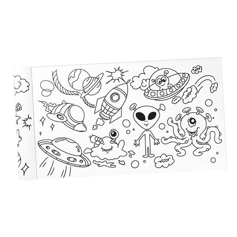 10m Coloring Paper Roll For Kids- City – HEARTDECO