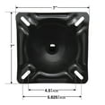 thumbnail image 4 of Springfield Marine Economy Adjustable Pedestal For Boat Seat - 12" to 18", 4 of 7