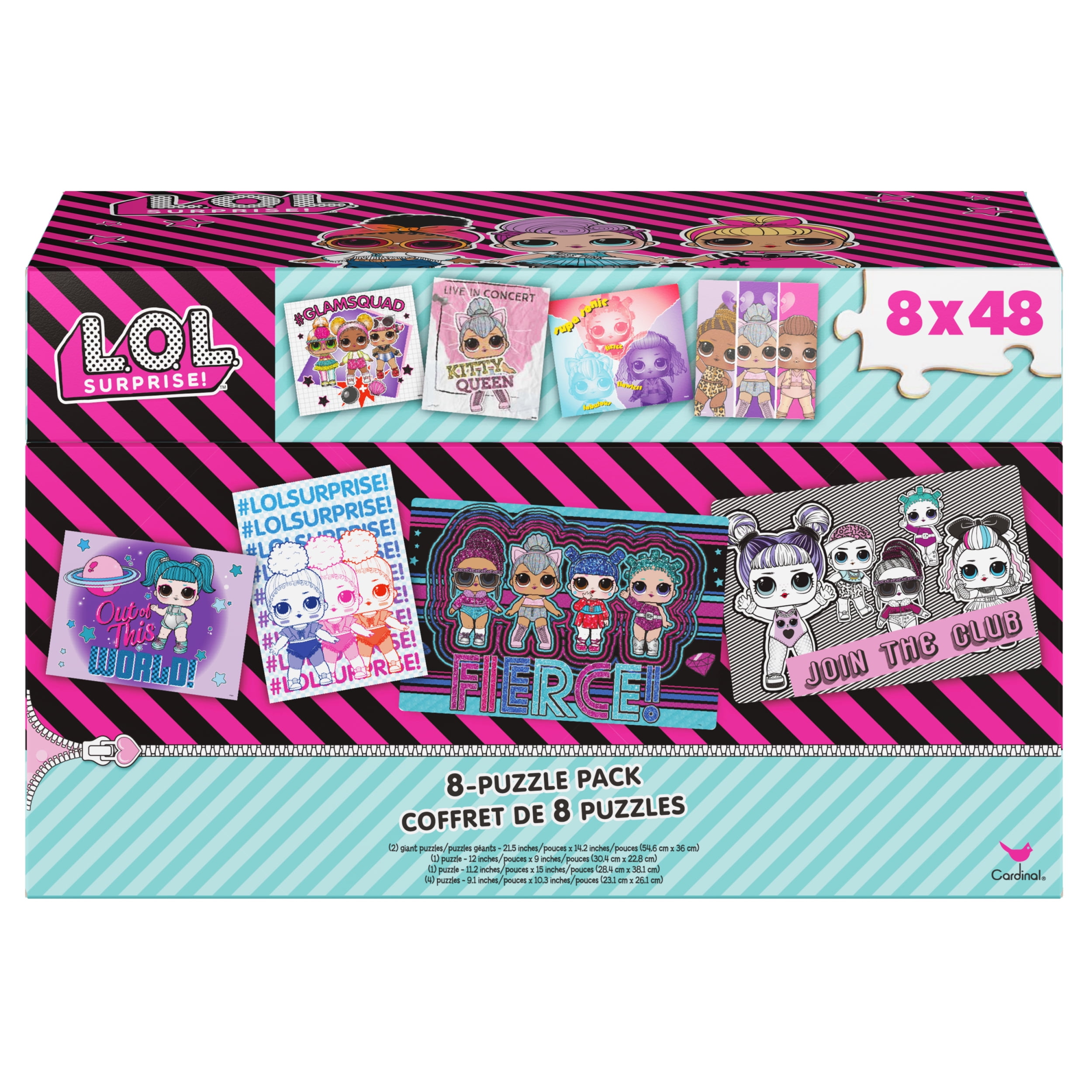 Girls Lol Surprise And Frozen 2 Puzzle Pack 
