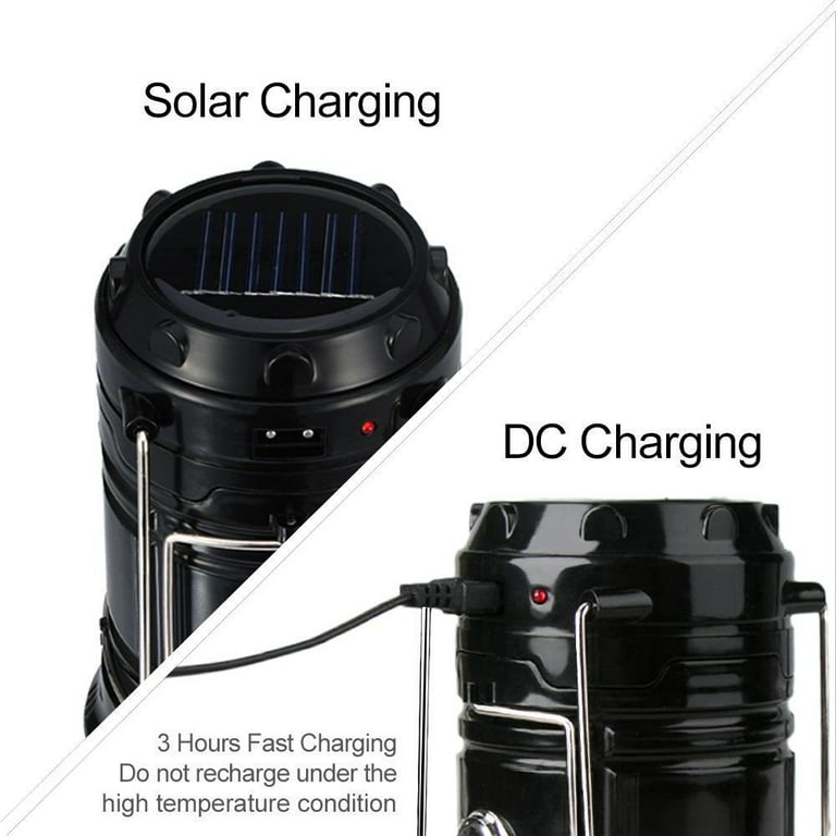 M3 Solar LED Camping Light, 1200LM and 3 colour temperatures rechargeable  multifunctional LED light, portable camping