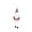 A, variant on Vikakiooze 2023 Christmas Ornament Hanging Foot Doll Rudolph Doll Christmas Tree Pendant Christmas Decorations