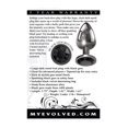 thumbnail image 5 of Black Gem Anal Plug in Large, 5 of 5