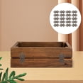 thumbnail image 2 of 20pcs Small Hinges For Wooden Box - Hollow Antique Mini Folding Hinges - Retro Bronze Jewelry Box Decorative Hardware For Diy Projects, 2 of 9