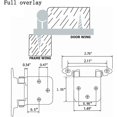 thumbnail image 4 of 8 Pieces Stainless Steel Hinge, Cupboard Door Hinge With Screws, Stainless Steel Furniture Hinge, For Door Hinges Cabinet Hinges Connecting Hinges, 4 of 5