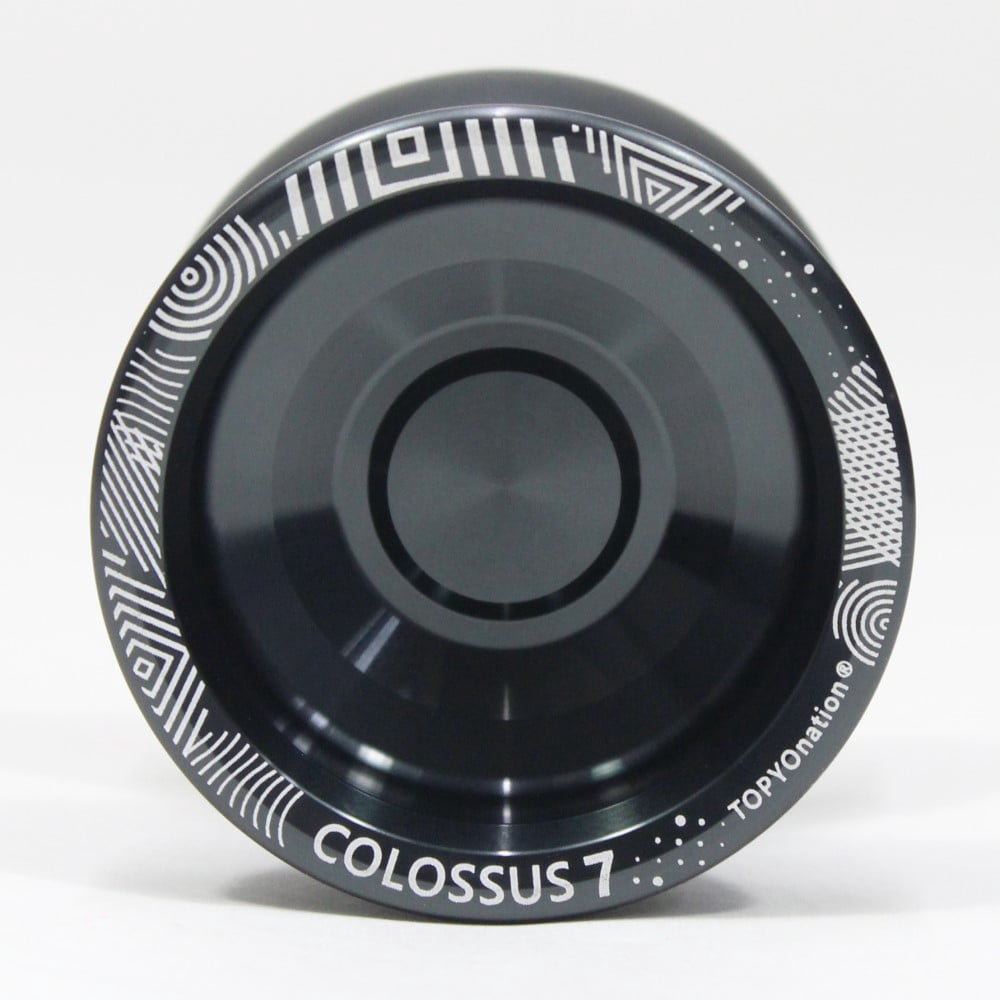 TOP YO Colossus 7 Yo-Yo - Seventh Generation - 7003 AL YoYo (Dark Gray)