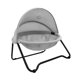 thumbnail image 3 of Cama de hamaca para gatos antidel deslizamiento fácil de ensamblaje para gato lavable cama elevada para gatito Gris, 3 of 8
