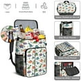 thumbnail image 5 of Travel Cooler Bag - Dinosaur and Cactus Pattern Camping Beer Cooler Backpack with Bottle Opener- Waterproof Insulated Picnic Backpacks - Cooler Bag for Beach, 5 of 6