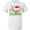 AA-White, variant on Pappy Claus with Christmas Santa Hat and Snowflakes T-Shirt