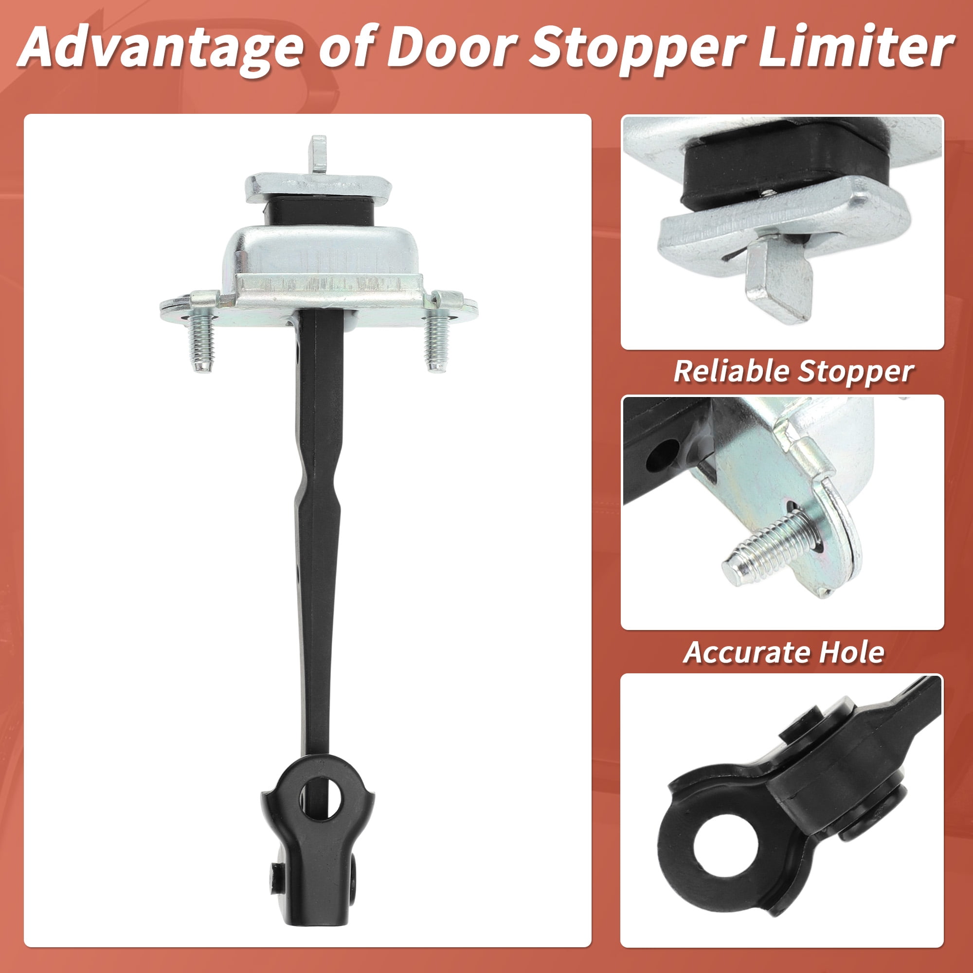 Unique Bargains Door Check Strap for Chevrolet Trax 15-22 and for Buick Encore 2013-2022