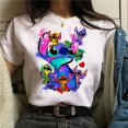 thumbnail image 3 of Camiseta gótica de Stitch de Disney para mujer, remera estampada de Lilo Stitch, camisetas de Hip Hop, ropa para mujer, 3 of 3