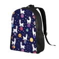 thumbnail image 2 of Balery Lama in Space Mochila - Mochila Estilosa y Duradera para Laptop de 15 Pulgadas con Tela Oxford Impermeable, 2 of 8