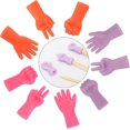 thumbnail image 3 of Jinsinto Knitting Needles Point Protectors, Rubber Knit Needle Tip Cover Caps Rock Paper Scissors Needles Point Stoppers For Knitting Crochet, 3 of 5