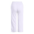thumbnail image 7 of Akiihool Teen Boy Pants Boys Stretch Cargo Elastic Waist Lightweight Outdoor Jogger Pants (White,4-5 Years), 7 of 7