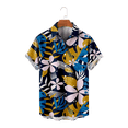 thumbnail image 2 of Men Hawaiian Shirt Summer Hawaii Print Relaxed-Fit Casual Short Sleeve Novelty Button-Down Hawaiian Shirts Beach Shirts Gift for Men, 2 of 6