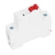 thumbnail image 4 of Interruptor de protección contra cortocircuitos DC 250 V 35 mm Montaje en carril DIN Disyuntor 1P Cableado simple para vehículos eléctricos ANGGREK Otros, 4 of 8