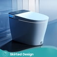 thumbnail image 3 of HOROW T38 Bidet SmartToilet with Built-in Water Tank,adjustable heated seat Mood Light 12'' Rough In, 3 of 19