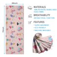 thumbnail image 2 of Dancing Princess Unicorns Pattern Hot Yoga Mat Towel Non Slip for Hot Yoga - Quick-Drying Yoga Mat Cover with 4 Corner Pockets with Travel Bag - Hot Yoga Towel Non Slip 74"x26", 2 of 6