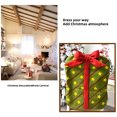 thumbnail image 4 of Naiovety Bolsa de regalo Funda para silla de Navidad Corbatín de Navidad Colorido Boda Antimacassar Funda Sala de estar Comedor Kits de decoración para fiestas Rojo, 4 of 6