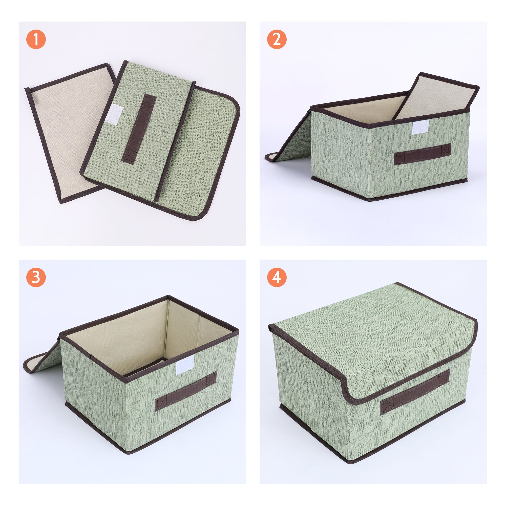 Unique Bargains 1 Pack Clothes Storage Bags Moving Bags Green 10.2*7.5*6.3in
