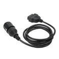 thumbnail image 4 of Cable adaptador OBD2 de 1,5 m, 10 pines macho a hembra de 16 pines, convertidor OBD II, Cable de escáner de diagnóstico para motocicletas ICOM D, 4 of 12