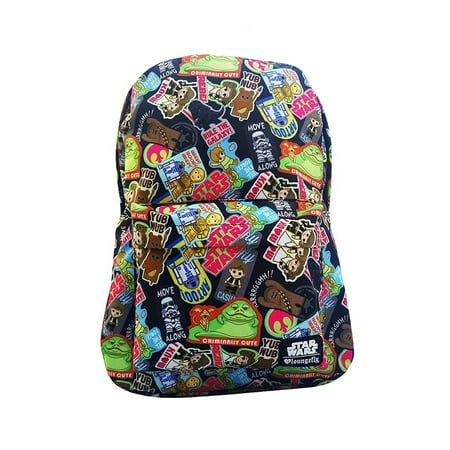 Loungefly Star Wars Sticker AOP Backpack